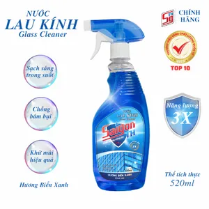 Nước lau kính Saigon TH hương Biển Xanh 520ml 