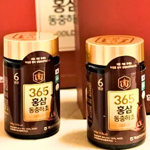 CAO HỒNG SÂM ĐÔNG TRÙNG HẠ THẢO 365 KOREA Set 4 hũ