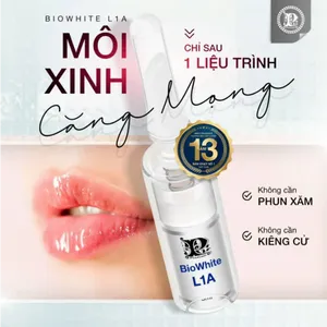 SON KHỬ THÂM DƯỠNG HỒNG MÔI MIBITI PRUDENTE BIOWHITE L1A